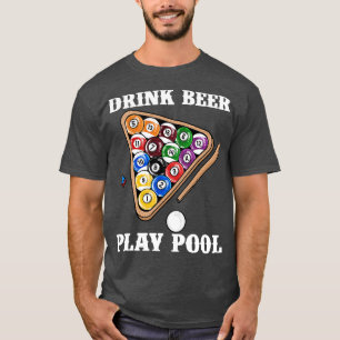 Camiseta Beer Beer Jogar Piscina I Piscina Engraçada Jogado