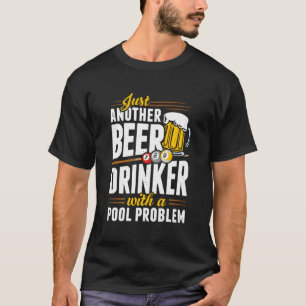 Camiseta Beer Beer Snooker Com Reprodutor De Piscina Com Pr
