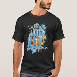 Camiseta Beer Boat É Um Bom Dia Para Beber Em Um Drinki De