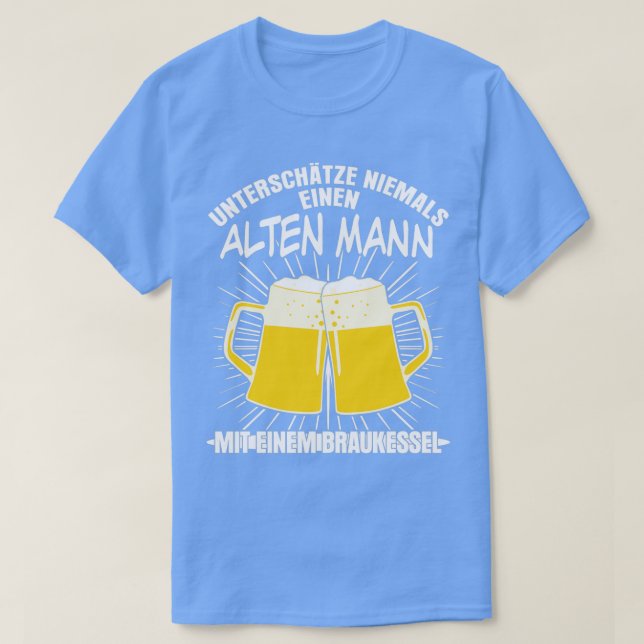 Camiseta Beer Brewer Funny Brewery dizendo clássico (Frente do Design)