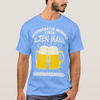 Camiseta Beer Brewer Funny Brewery dizendo clássico