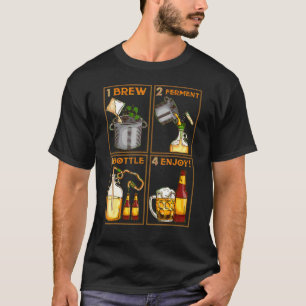 Camiseta Beer Brewer Home Brewer Artesanato Cerveja