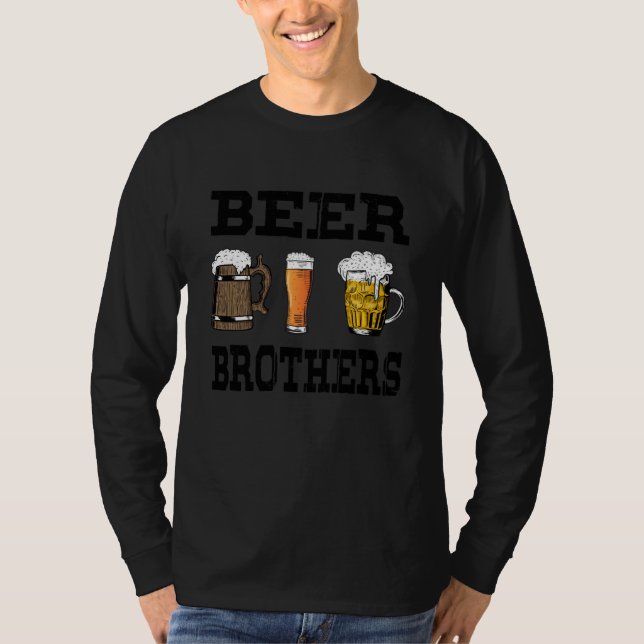 Camiseta Beer Brothers drinking and party themed sets  1 (Frente)