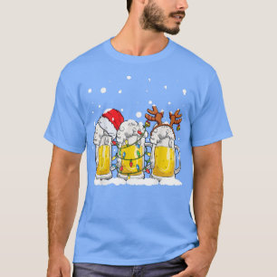 Camiseta Beer Christmas Mug Papais noeis Reincerveja Xmas l