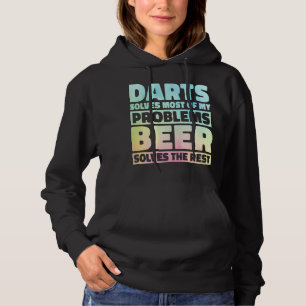 Camiseta Beer Darts Resolve A Maioria Dos Meus Problemas Qu