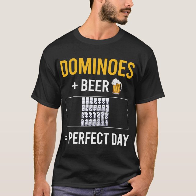 Camiseta Beer Day Dominoes (Frente)