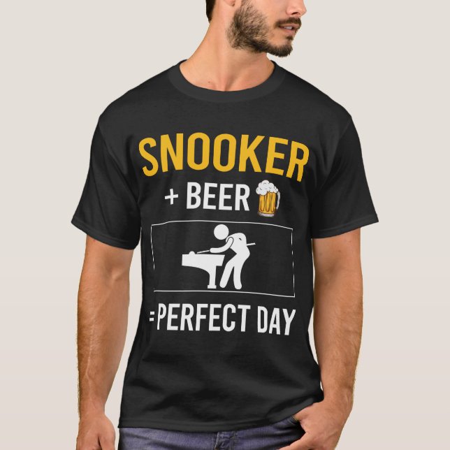 Camiseta Beer Day Snooker (Frente)