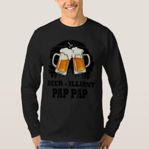Camiseta Beer De Dia de os pais Da Caneta Beer Pap Illier