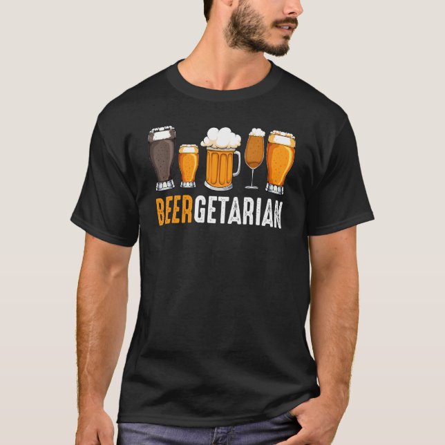 Camiseta Beer Diet Crafting Ventilador Bebendo Comendo Álco (Frente)