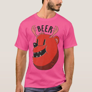 Camiseta Beer Drink fun Bear Premium