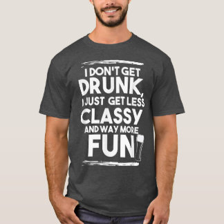 Camiseta Beer Drinker. Eu não tenho bebado, só muito mai