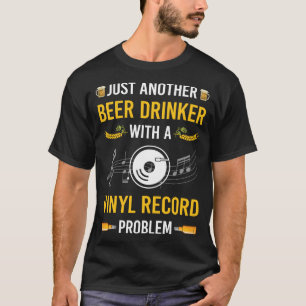 Camiseta Beer Drinker Vinyl Record