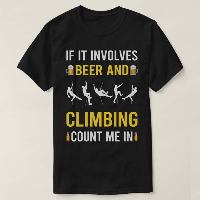 Camiseta Beer E Subir Subindo (Frente do Design)