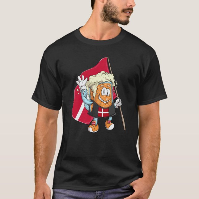 Camiseta Beer fan of Denmark (Frente)