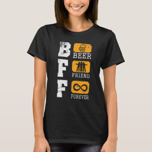 Camiseta Beer Friend Forever Happy Beer Day Drinker Bebado