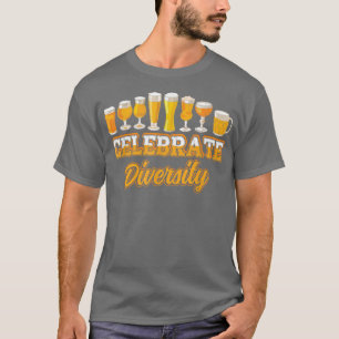 Camiseta Beer Lover Beer Brewery Celebra Diversidade