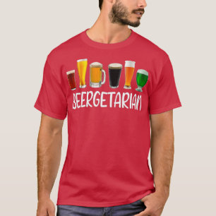 Camiseta Beer Lover Beergetarian Funny Artesanato Breer