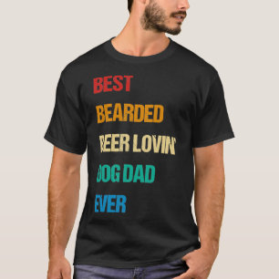 Camiseta Beer Lovin 1 da Melhor Barba do dia de os pais