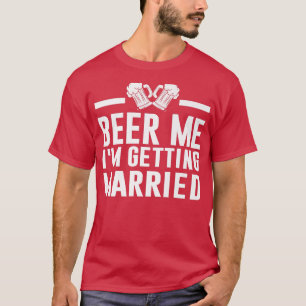 Camiseta Beer Me Casarei com o Solteiro P