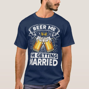 Camiseta Beer Me Casarei com o Solteiro P