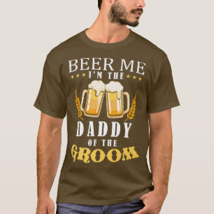 Camiseta Beer Me Pai Do Casamento Da Equipe Do Bebendo P