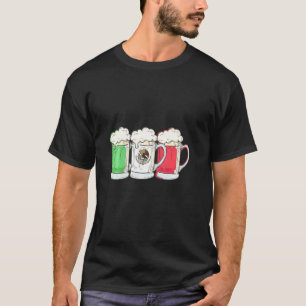 Camiseta Beer mexicano Flag México