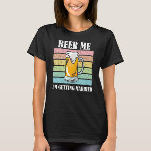 Camiseta Beer Mim, vou me casar com um noivo engraçado