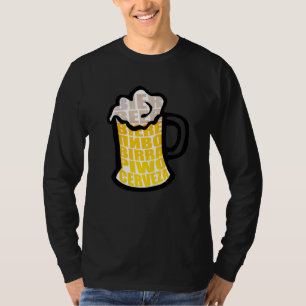 Camiseta Beer Mug Bebendo Foam Cerveza International Beers