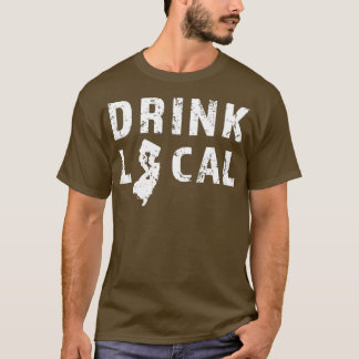 Camiseta Beer NJ Brewer, Artesanato de Nova Jersey Local