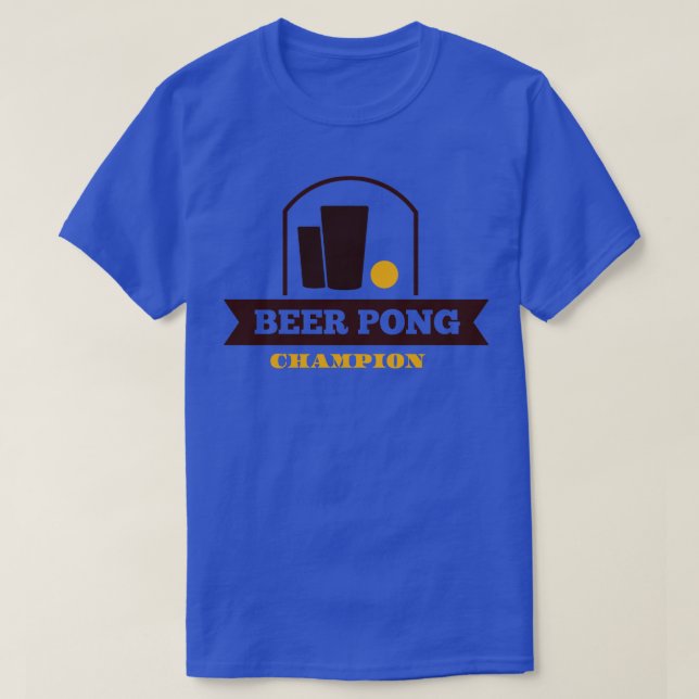Camiseta Beer pong campeão (Frente do Design)