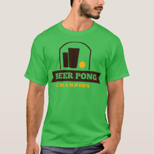Camiseta Beer pong campeão