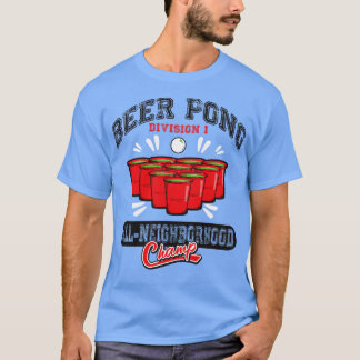Camiseta Beer Pong - Carimbo de toda a vizinhança