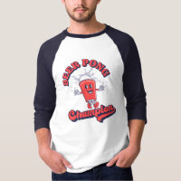 Beer Pong Champion Engraçado Jogo de Bebendo