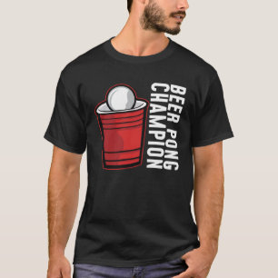 Camiseta Beer Pong Champion I Beer Ping Pong Mesa