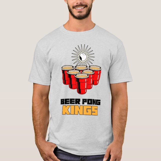Camiseta Beer Pong Kings (Frente)