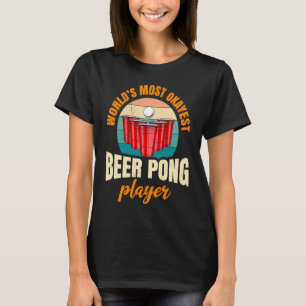 Camiseta Beer Pong, o jogador de pingue-pongue mais legal d