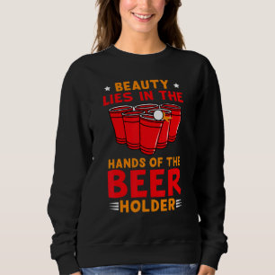Camiseta Beer Pong Party Bebendo Para Detentor De Cerveja M