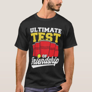 Camiseta Beer Pong Teste Final de Amizade Beer Pong