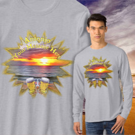 Camiseta Beer & Puerto Sunset Beach 1739