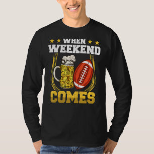 Camiseta Beer Saufen Beer Breers Quando O Fim De Semana Che