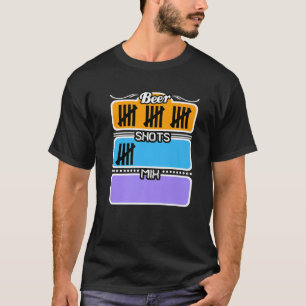 Camiseta Beer Shots legal Misturar Bebidas Bebado de Festas