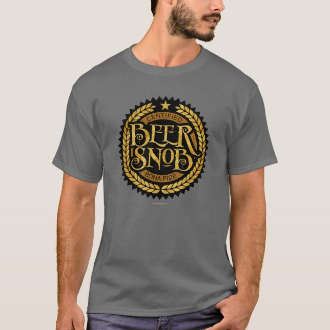 Camiseta Beer Snob (Frente)