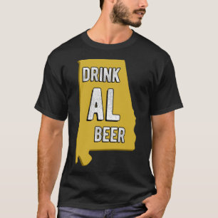 Camiseta Beer State Do Alabama Beer Birmingham Hun