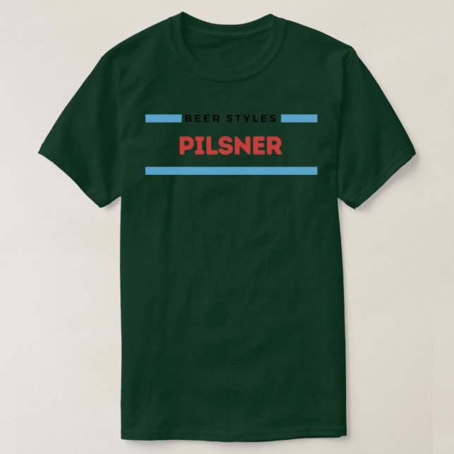 Camiseta Beer Styles Pilsner T (Frente do Design)