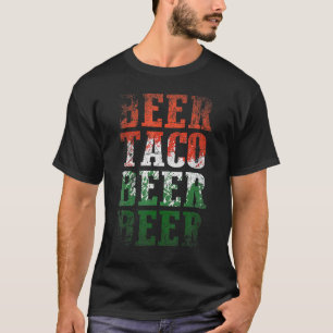 Camiseta Beer Taco Beer Beer Cinco De Mayo