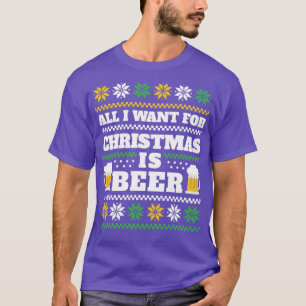 Camiseta Beer Ugly Sweater