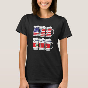 Camiseta Beer Usa Costa Rica Usa Costa Rica Bandeira