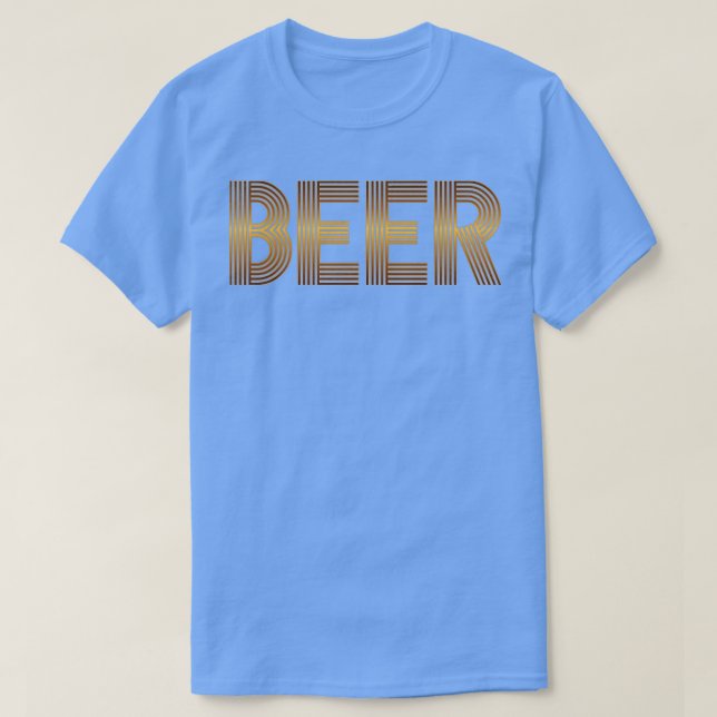 Camiseta Beer Vintage Retro Look (Frente do Design)