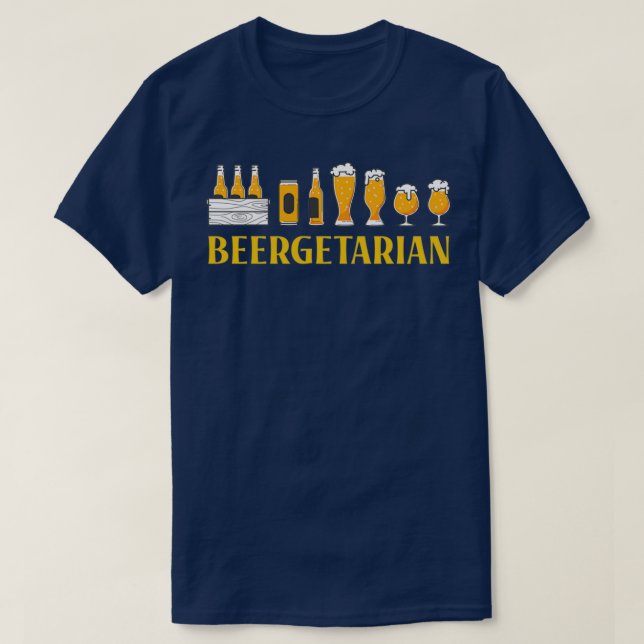 Camiseta Beergetarian T (Frente do Design)