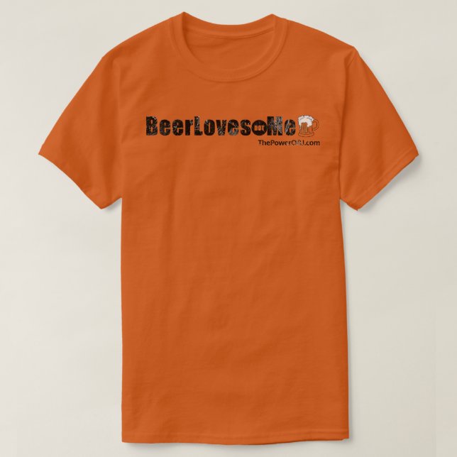 Camiseta BeerLoves me dot (Frente do Design)